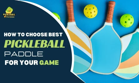 How to Choose the Best Pickleball Paddle for Your Game?
