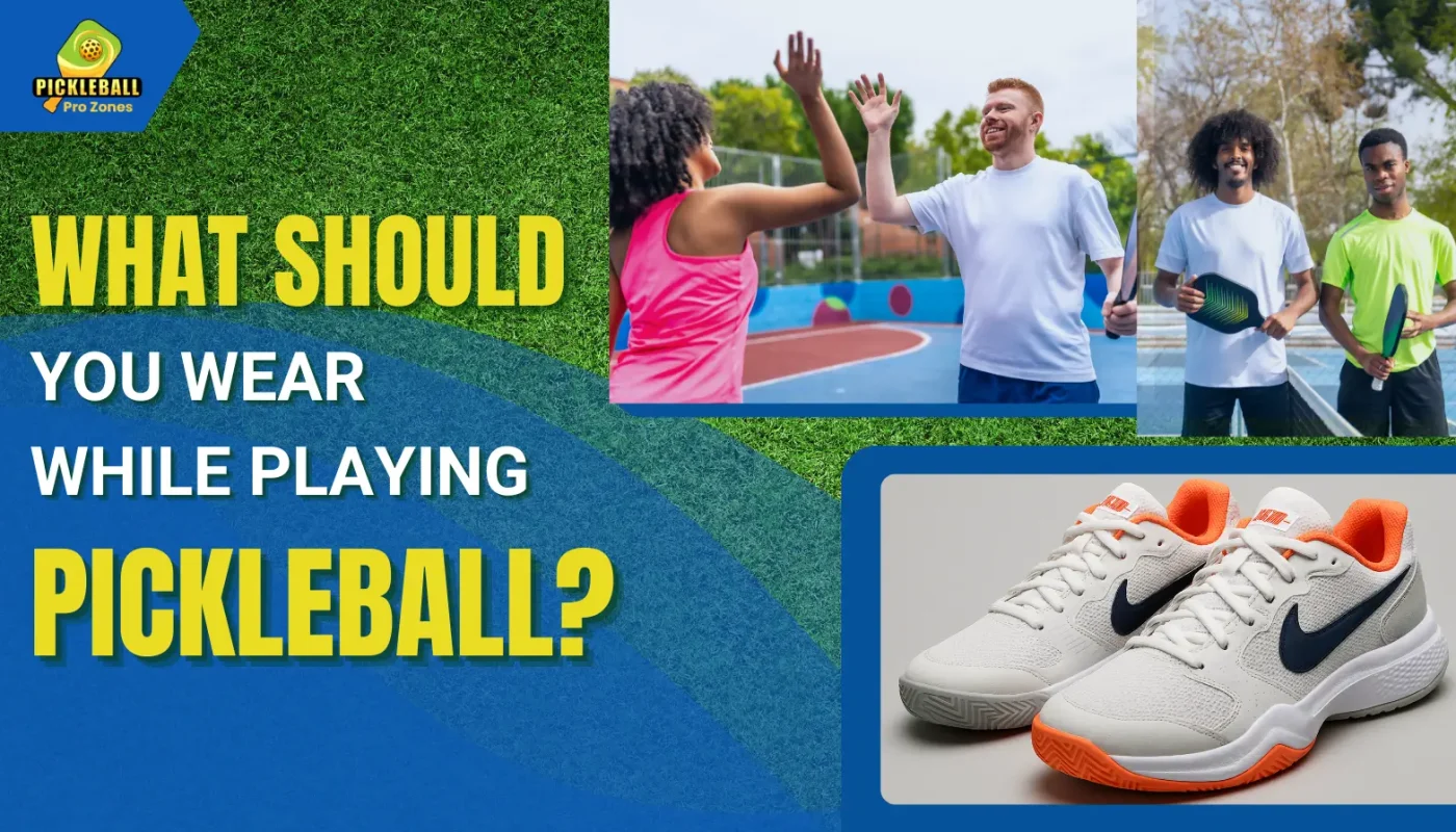 what should you wear while playing pickleball