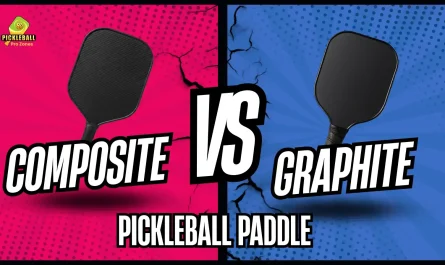Composite vs Graphite Pickleball Paddles