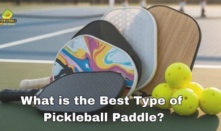 What is the Best Type of Pickleball Paddle