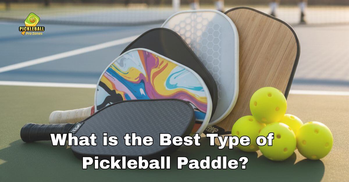 What is the Best Type of Pickleball Paddle