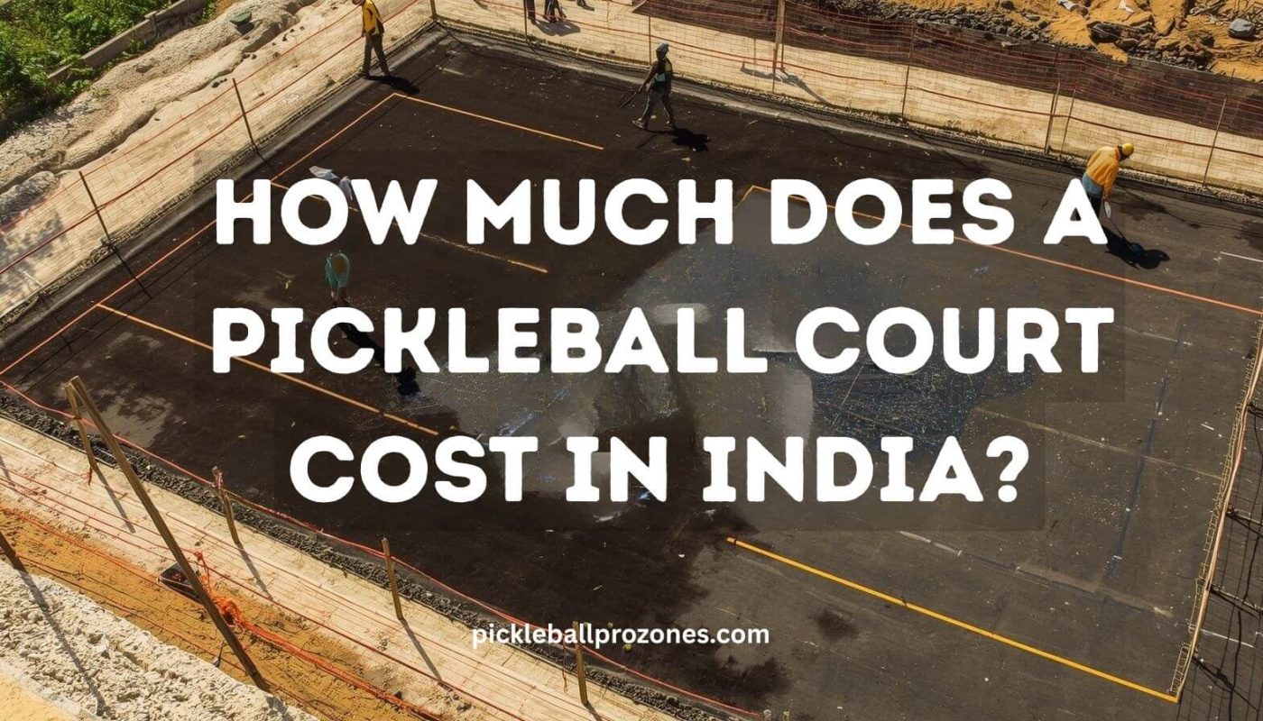 How Much Does a Pickleball Court Cost in India
