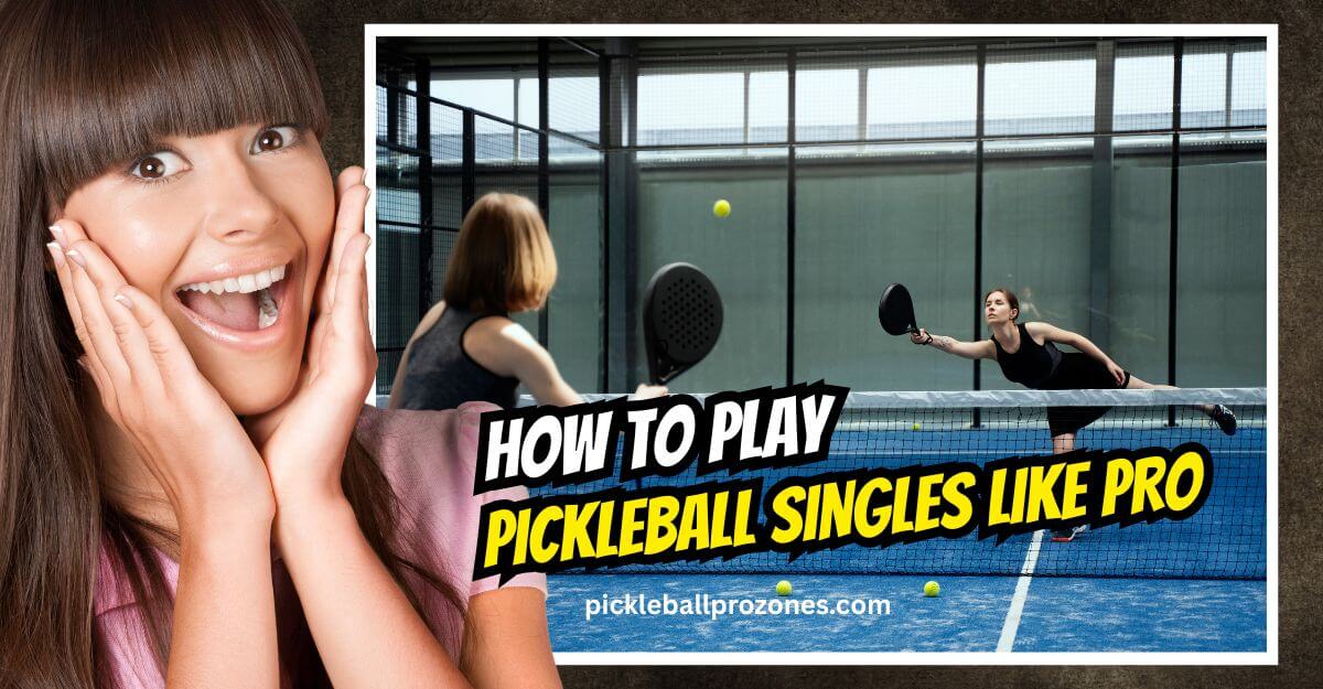 How to Play Pickleball Singles Like a Pro