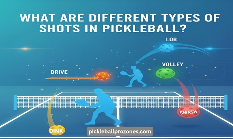 What Are the Different Types of Shots in Pickleball?