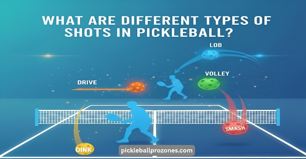 What Are the Different Types of Shots in Pickleball