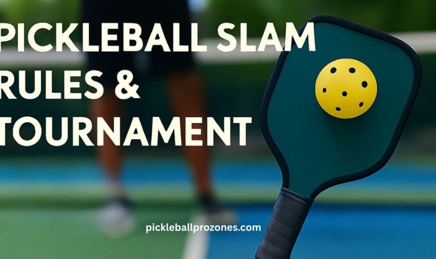 Pickleball Slam Rules & Tournament Format Explained