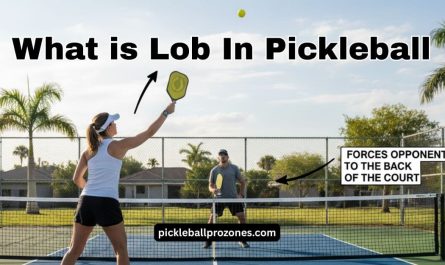 what is lob in pickleball