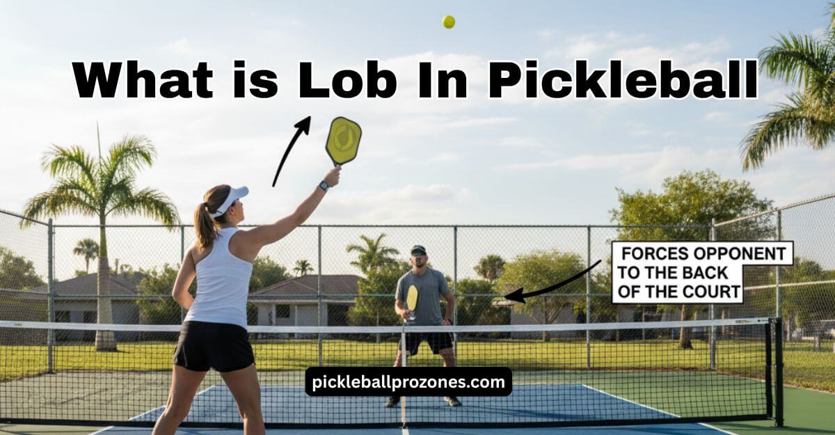 what is lob in pickleball