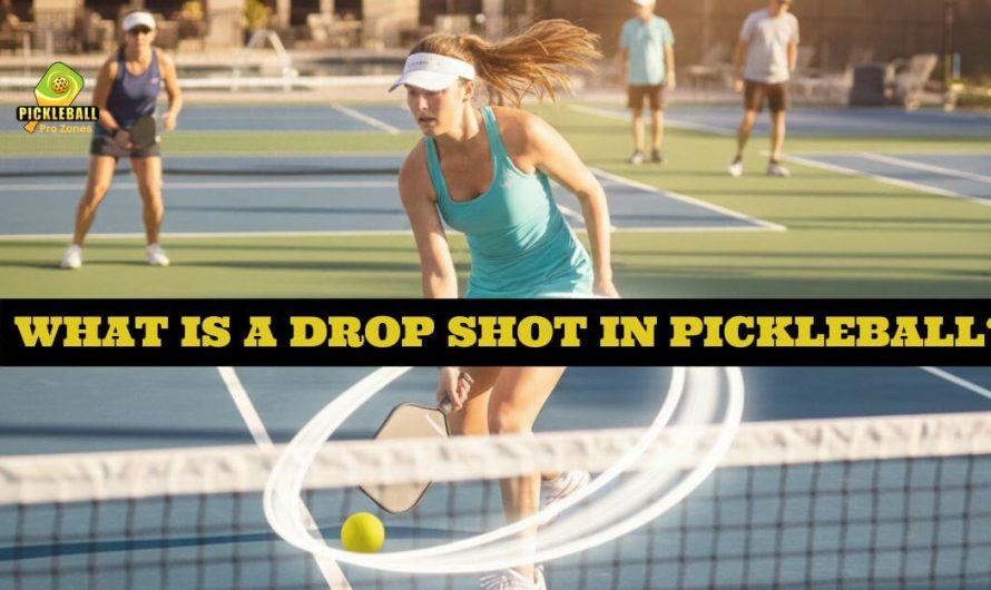 What is Drop Shot in Pickleball: Tips, Strategies & Mistakes