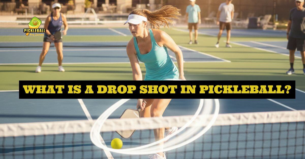 What is a drop shot in pickleball