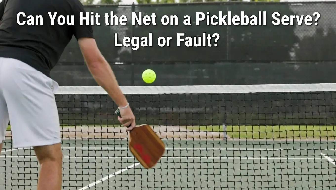 Can You Hit the Net on a Pickleball Serve Legal or Fault