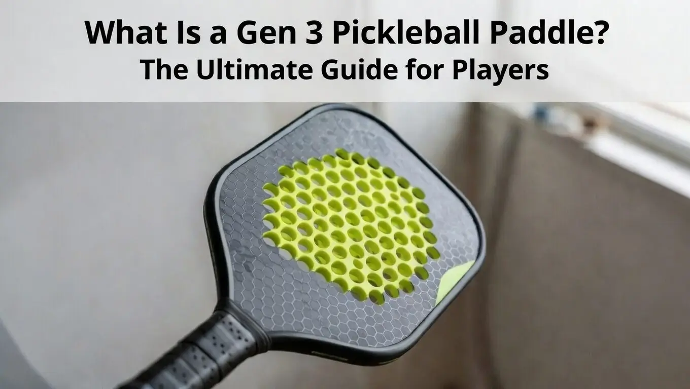 What Is a Gen 3 Pickleball Paddle The Ultimate Guide for Players